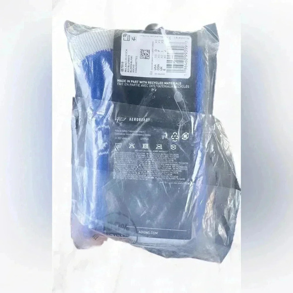 New Adidas Milano 23 royal blue football athletic casual soccer socks  XS - Picture 3 of 3